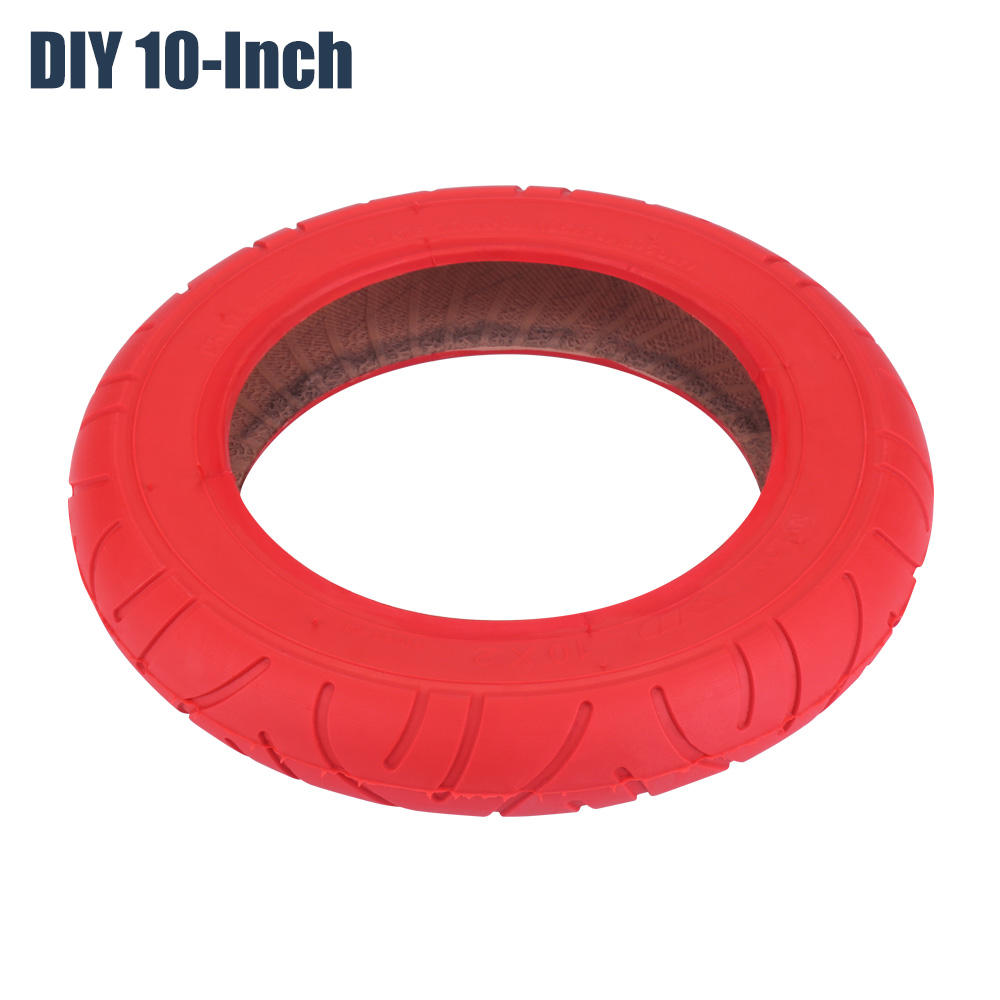 New Image Red Scooter Tyre Outer 10 inch Red Outer Tire For Xiaomi Mijia M365/pro Electric Scooter Spare Parts Wheel Parts