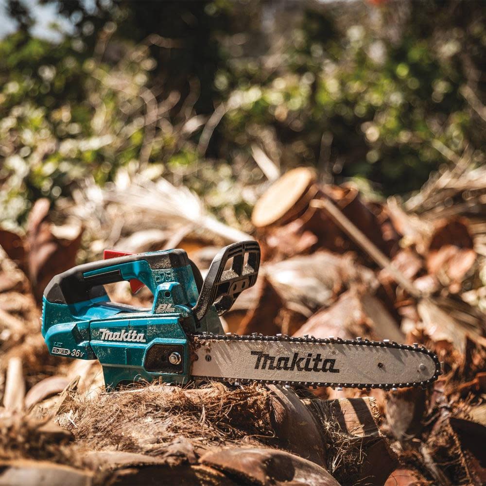 Makita 18V X2 (36V) LXT  Chain Saw Lithium Ion Brushless Cordless 14 Top Handle Bare Tool ;