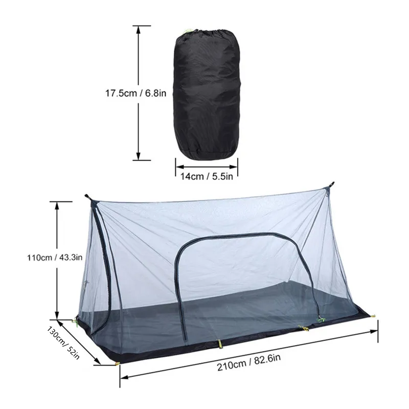 JWF 168 Outdoor portable camping anti insect tent mesh mosquito camp tent  Mosquito net tent with waterproof floor