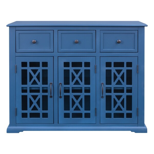 Entryway Kitchen Dining Room Storage Cabinet with 3 Drawers