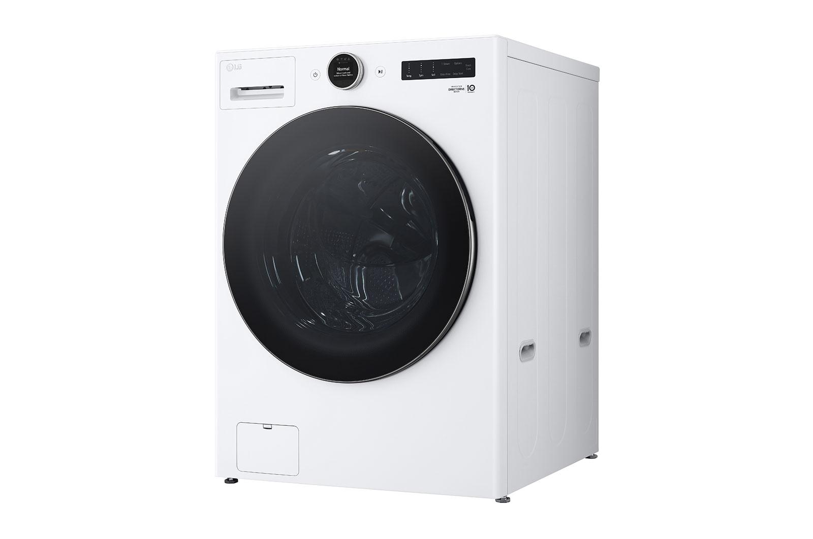 Lg WM5500HWA 4.5 Cu. Ft. Capacity Smart Front Load Energy Star Washer With Turbowash® 360(Degree) And Ai Dd® Built-In Intelligence