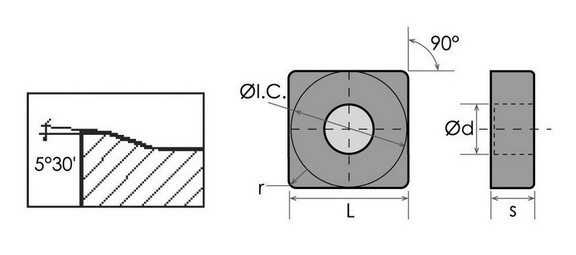 ABS Import Tools SNMG 543 EF COATED CARBIDE INSERT...