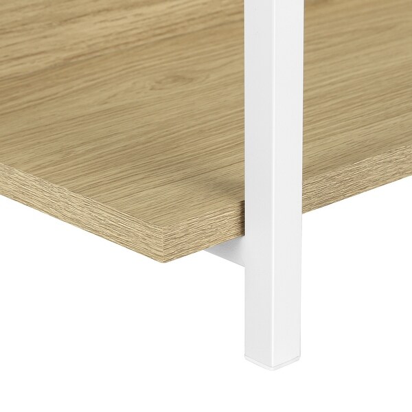 Accent Table， Console， Entryway， Narrow， Sofa， Living Room， Bedroom， Metal， Laminate， Contemporary， Modern - 47.25