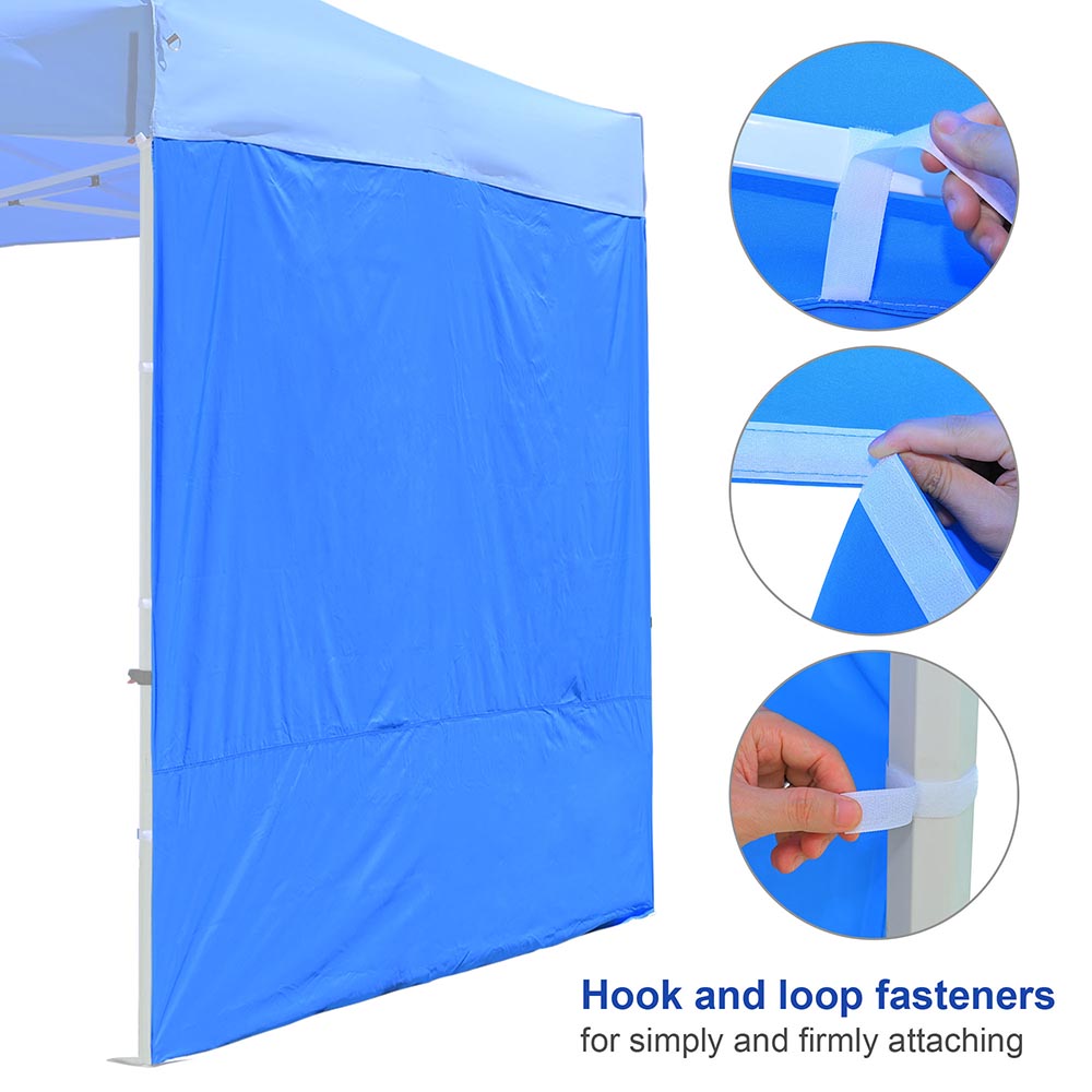 Yescom Canopy Tent Wall 10x7ft UV50+ CPAI-84