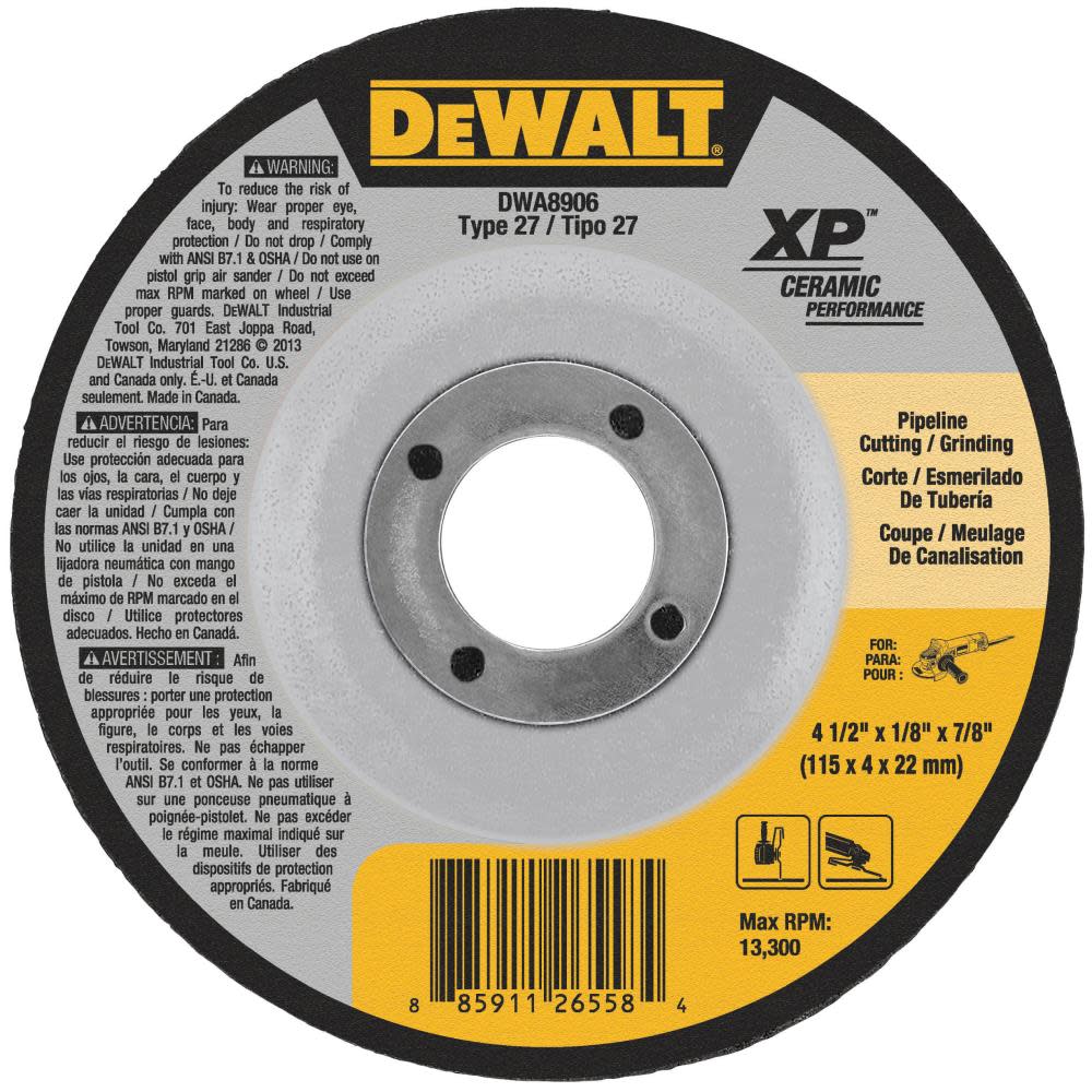 DEWALT 4-1/2