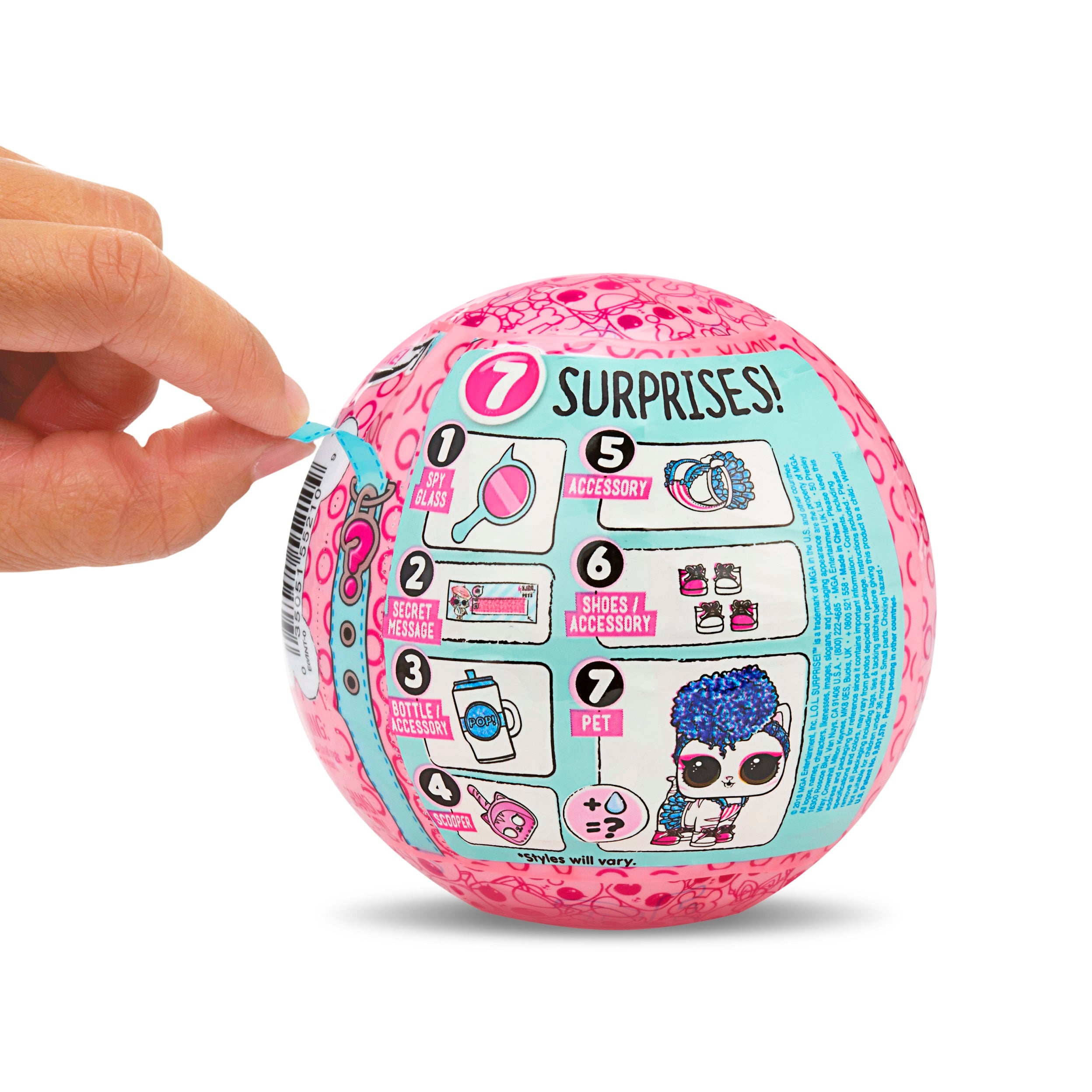 LOL Surprise Pets Ball- Series 4-2A - Toys for Girls Ages 4 5 6+