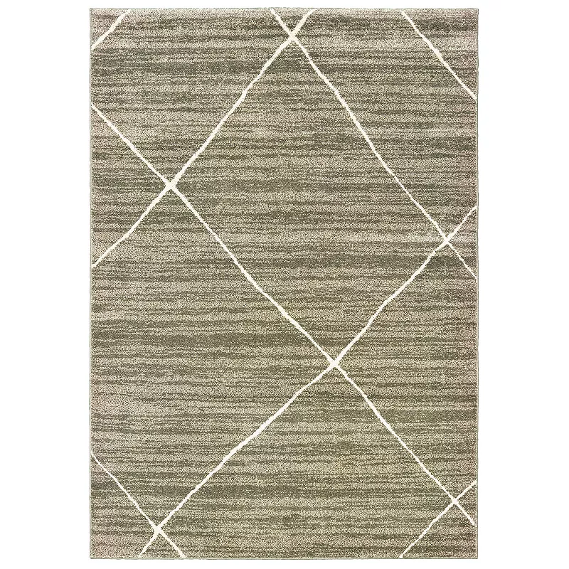 StyleHaven Coronado Distressed Geometric Rug