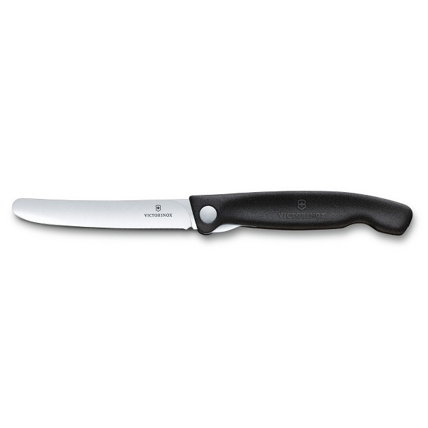 Victorinox Swiss Classic 4 3 Inch Tomato amp Table Knife Straight Edge Black