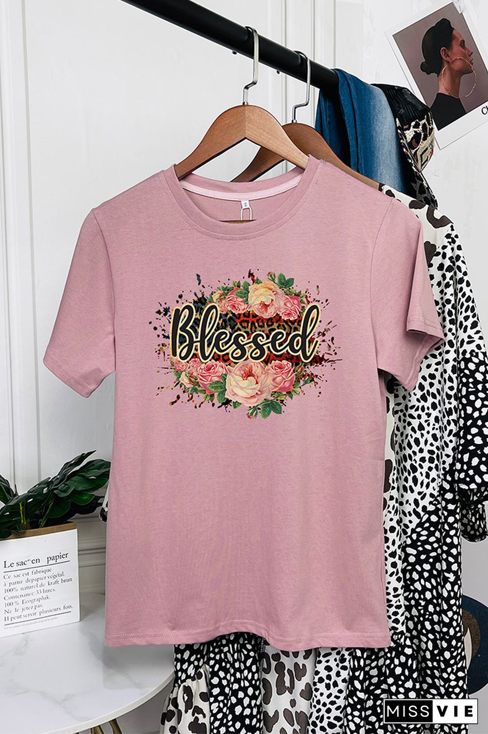 Fall Pumpkin Printed Graphic Tees for Women Wholesale Short Sleeve T shirts Top