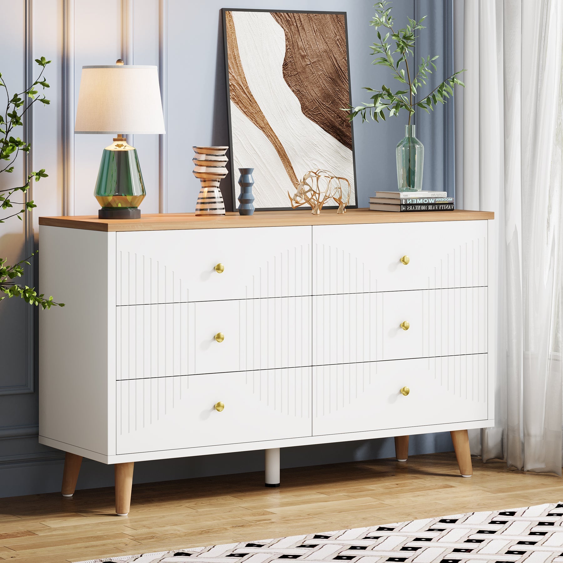 6 Drawer Dresser, 47