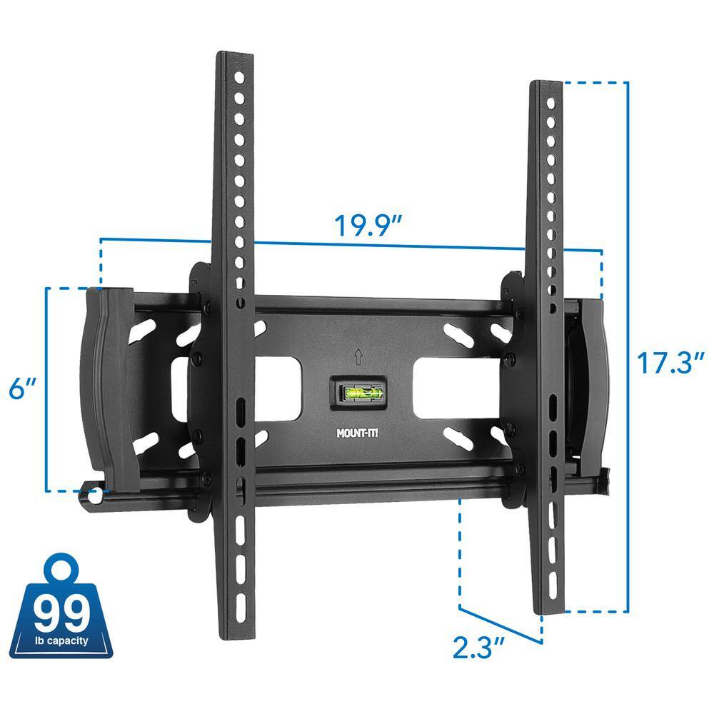 mount-it! Locking Anti-Theft TV Wall Mount for Screens up to 55 in. MI-2244T