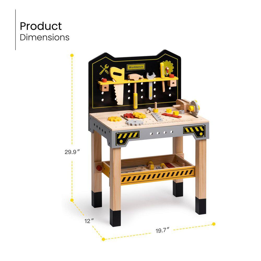 Utopia 4niture Sanya Carpenter Wood Workbench Set HAW97963912