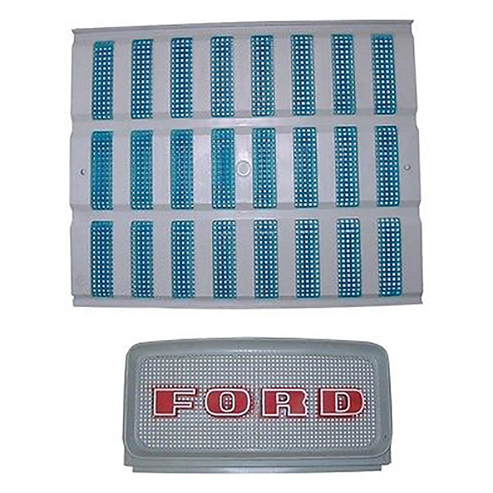 Upper and Lower Grill Set Fits Ford Tractor 2000 3000 4000 5000