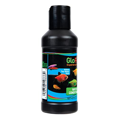 GloFish Water Conditioner 4 Ounces， Makes Tap Water Safe For Aquariums