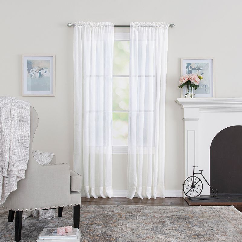 Miller Curtains Preston Rod Pocket 1-Panel Window Curtain