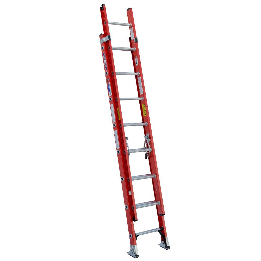 16-ft Fiberglass 300-lb Type IA Extension Ladder