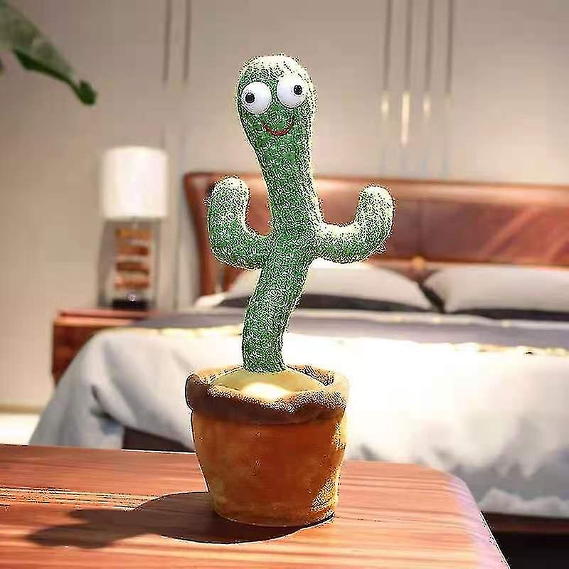 Dancing Cactus Electric Plush Toy Children's Toy That Can Sing And Twist