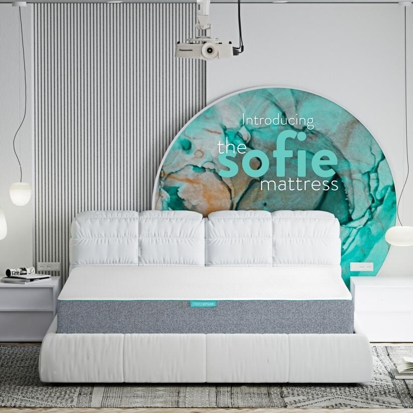 Sleepenvie Sofie 10 in. Memory Foam Bed in a Box Mattress w/ Cool Ice Yarn Cover