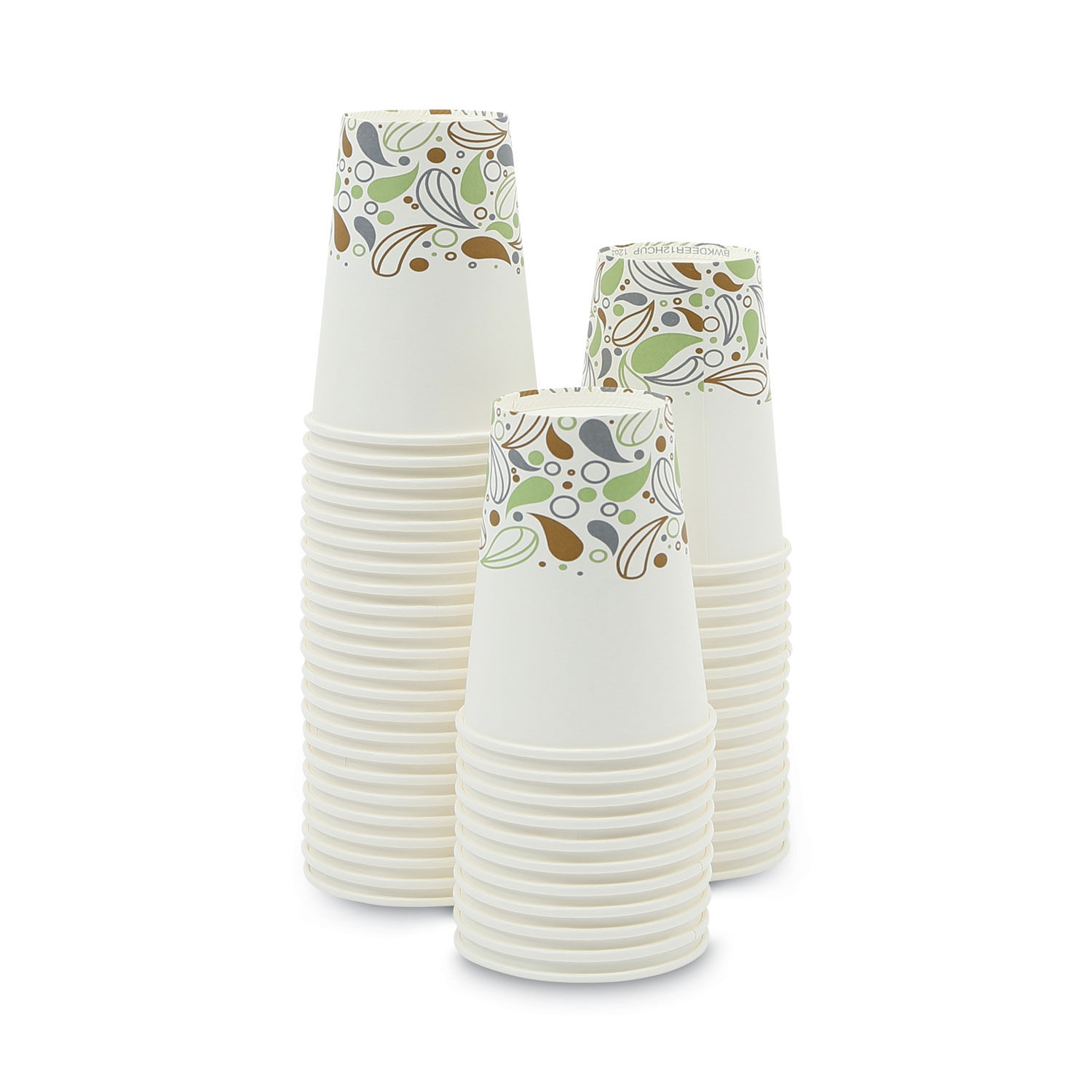 Deerfield Printed Paper Hot Cups by Boardwalkandreg; BWKDEER12HCUP