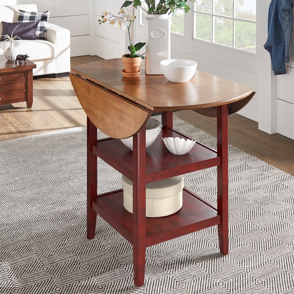 Eleanor Round Counter height Drop leaf Table by iNSPIRE Q Classic