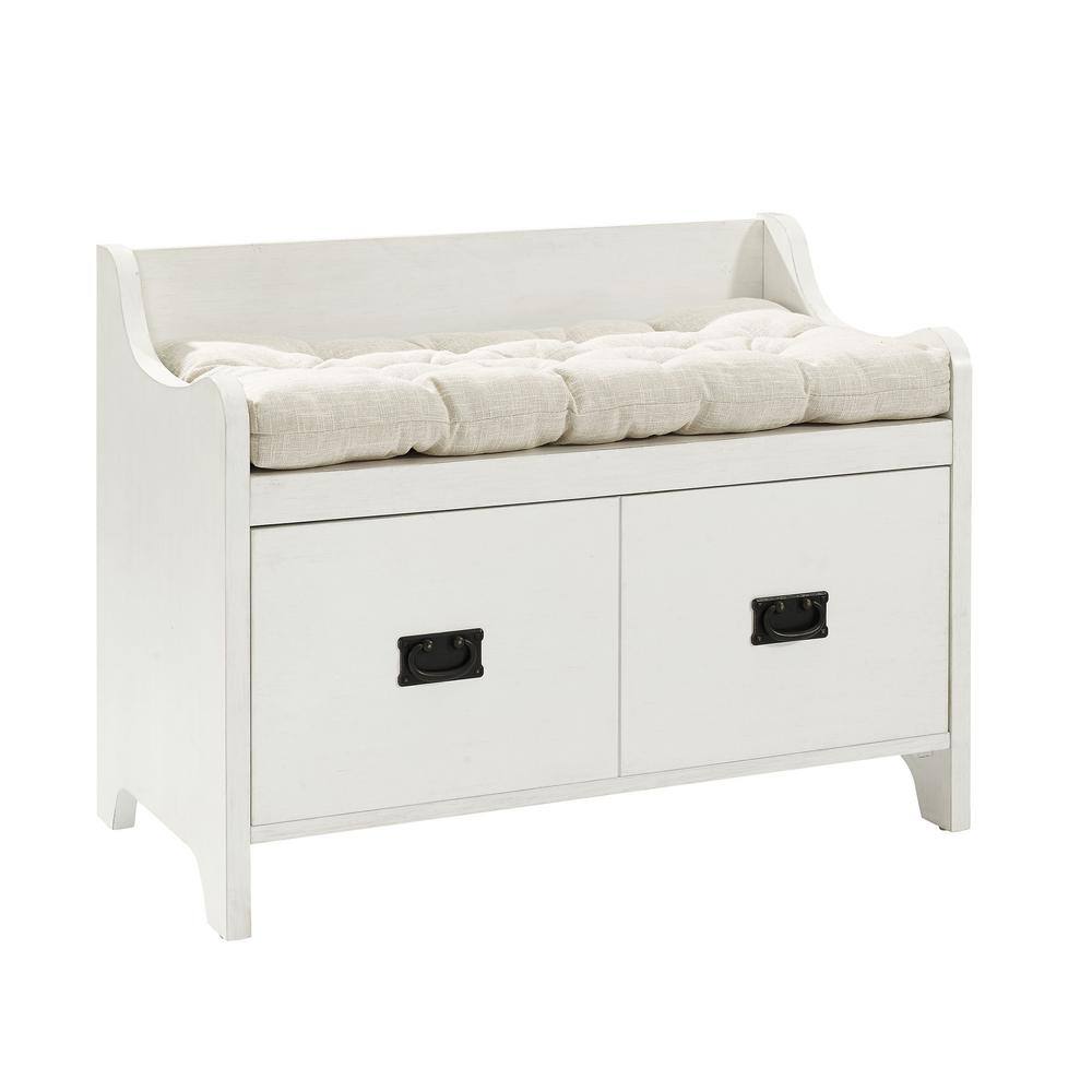 CROSLEY FURNITURE Fremont White Entryway Bench CF6017-WH