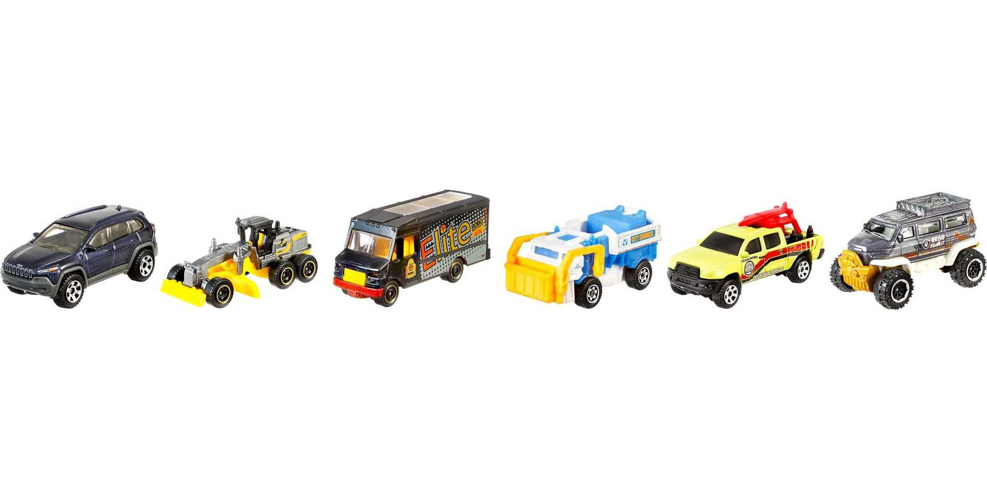 Matchbox Single 1:64 Scale Toy Car， Truck or Other Vehicle (Styles May Vary)