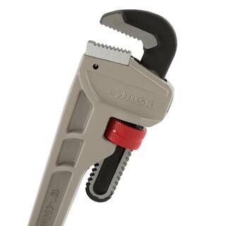 Husky 18 in. Aluminum Pipe Wrench with 2 in. Jaw Capacity WG-40A-18AL