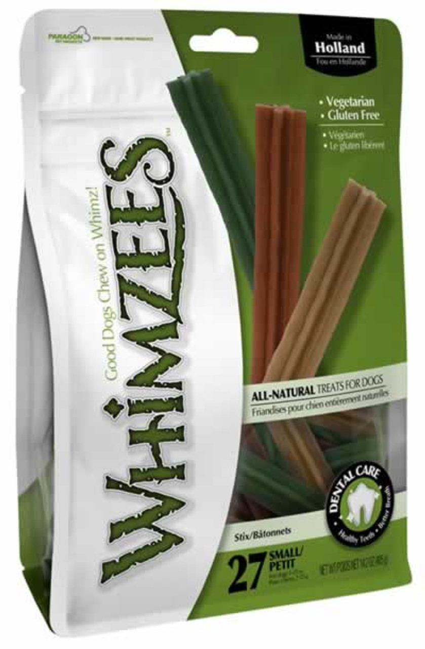 Paragon Whimzees Dental Stix for Small Dogs 27 Pack