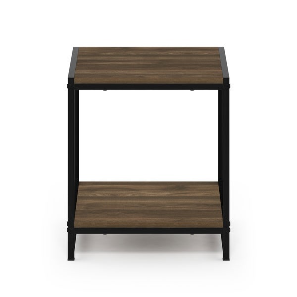 Furinno Camnus Modern Living 2-Tier End Table