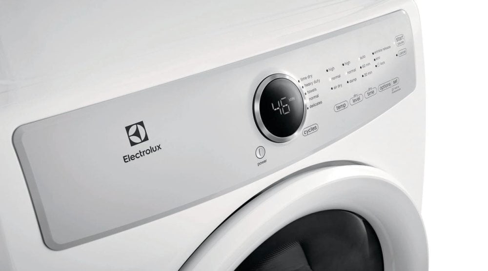 Electrolux EFDE317TIW Front Load Electric Dryer With 5 Cycles - 8.0 Cu. Ft.