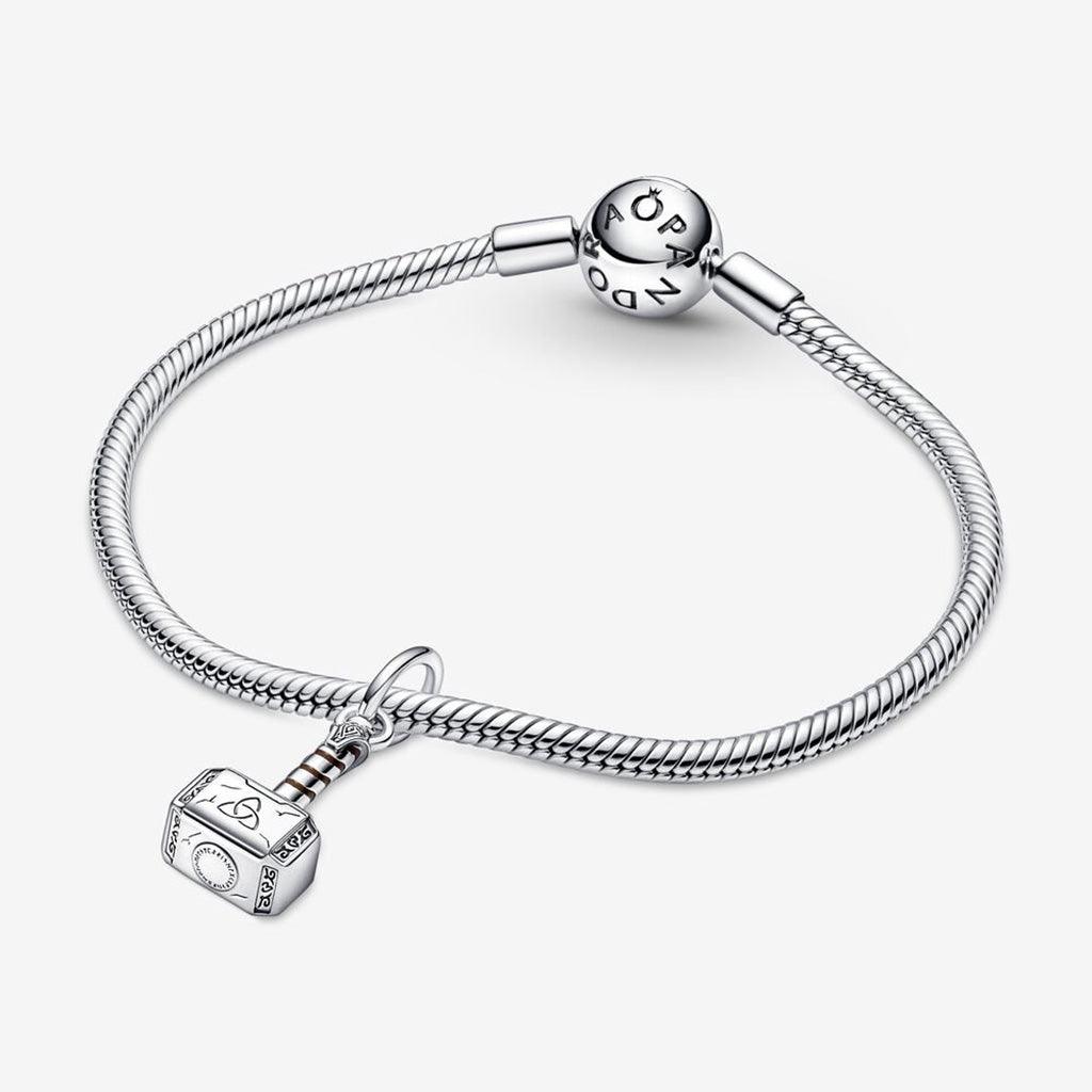 PANDORA  Marvel The Avengers Thor's Hammer Dangle Charm