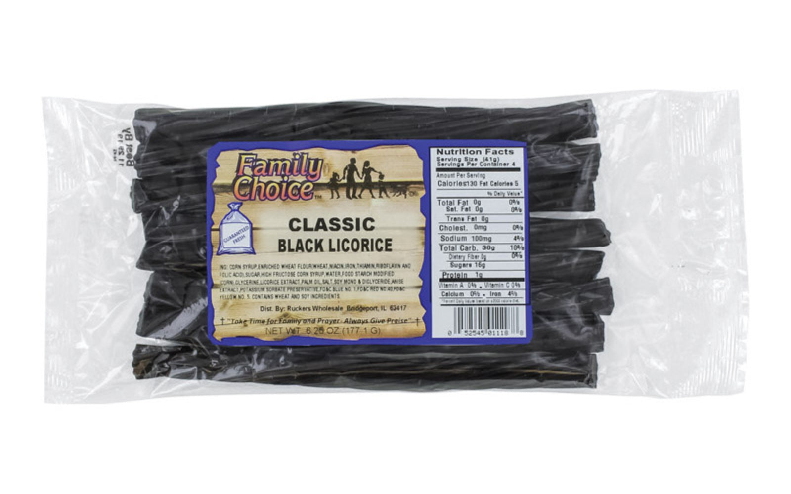 CLASSC BLK LICORICE 7 OZ