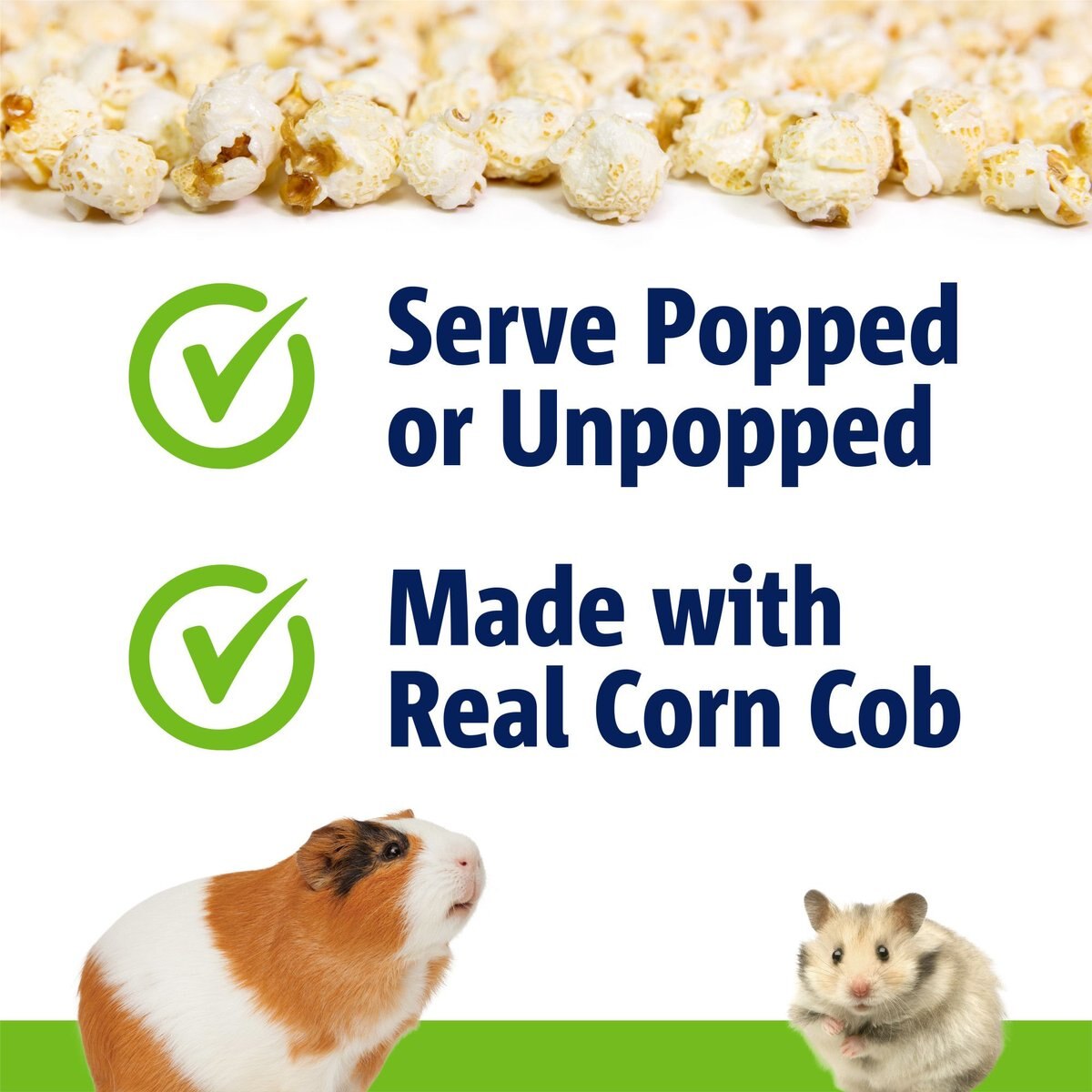 Vitakraft Mini-Pop Corn Cob Bird Treat， 6-oz bag