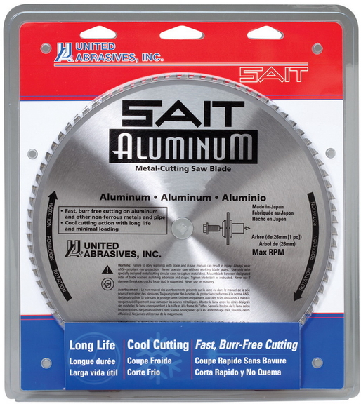 SAIT 77942   8X5/8 Metal Saw Blade 60T Alu