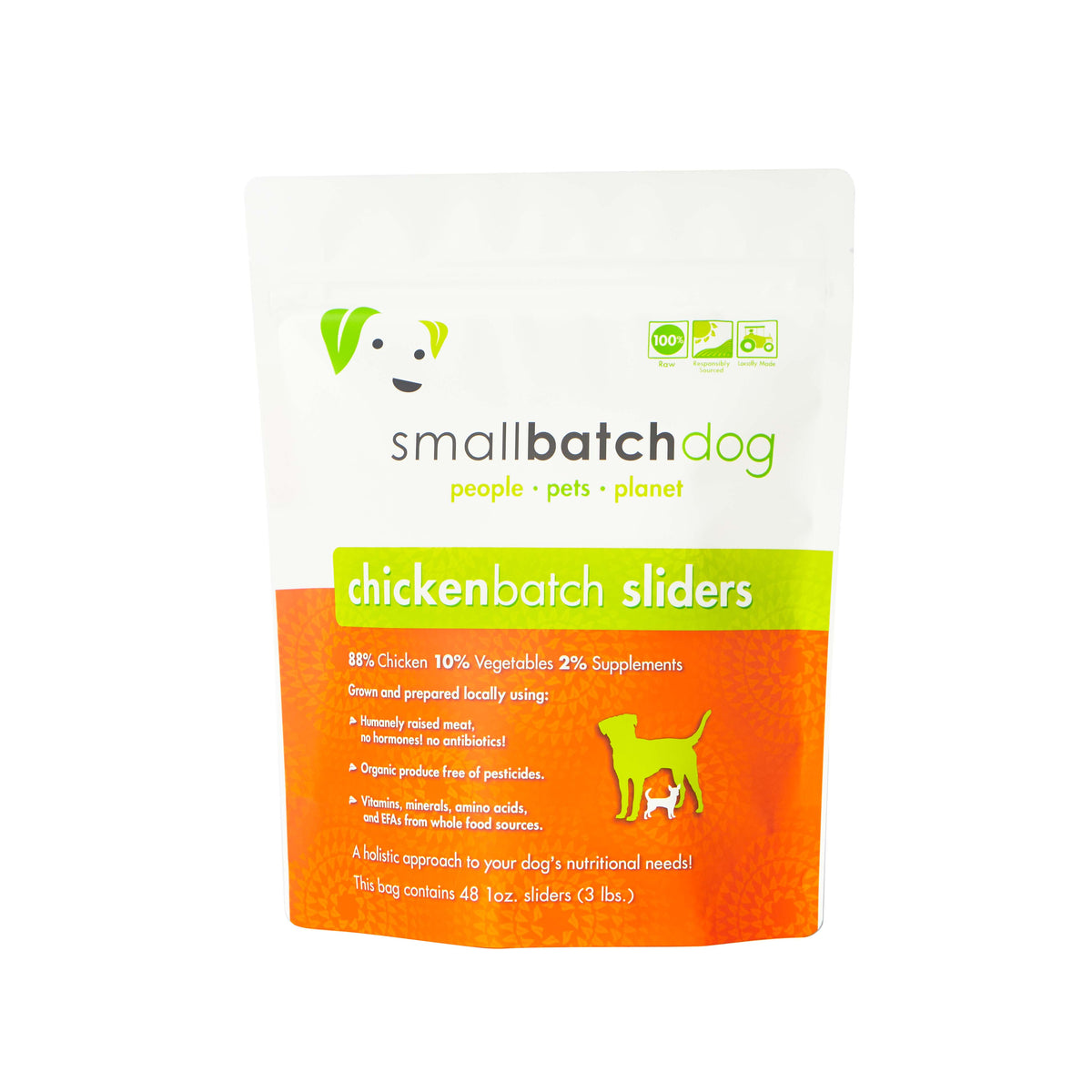 Chicken Batch Frozen Raw Dog Food