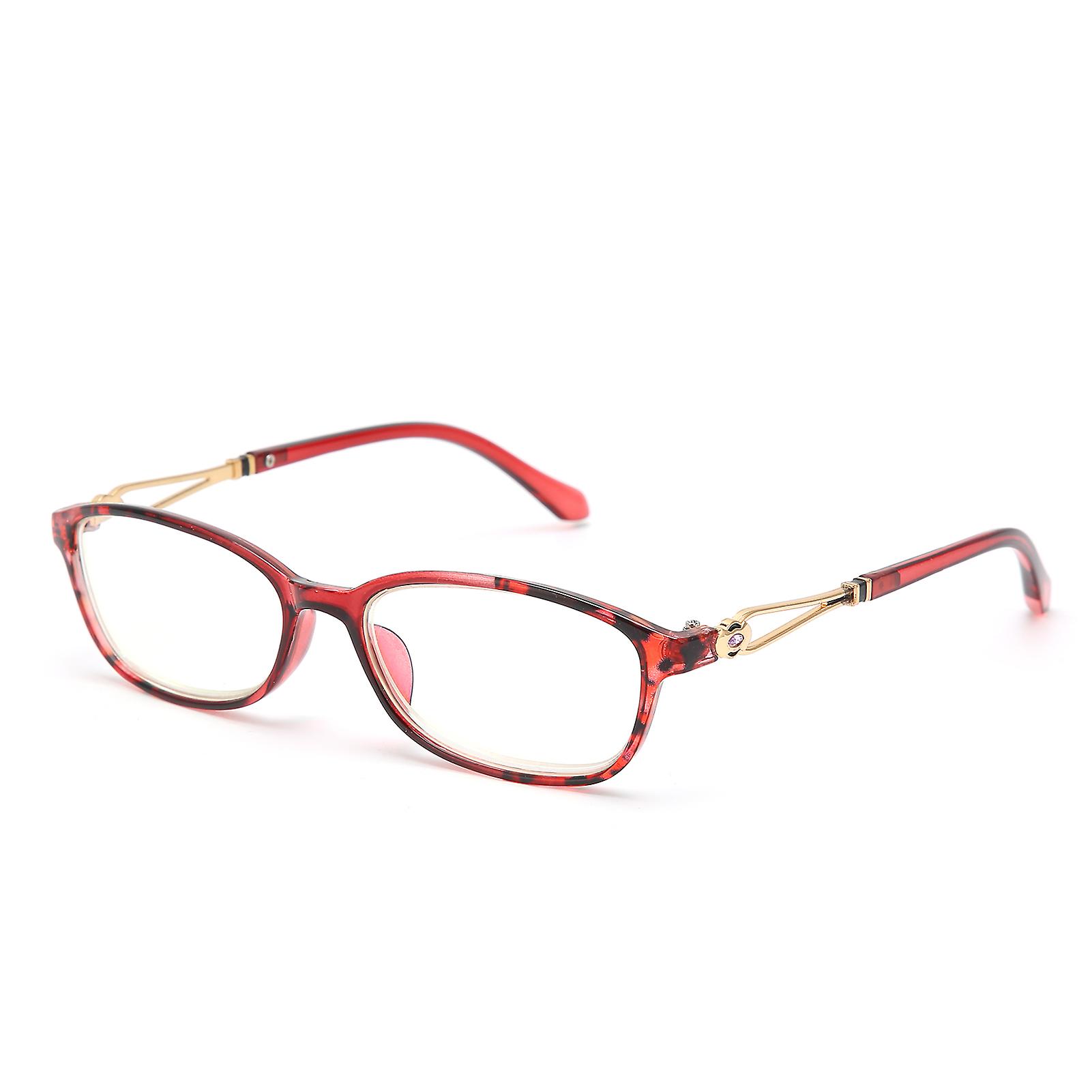 Fashionable Reading Glasses Blue Light Blocking High Light Transmittance Glasses For Elder+250