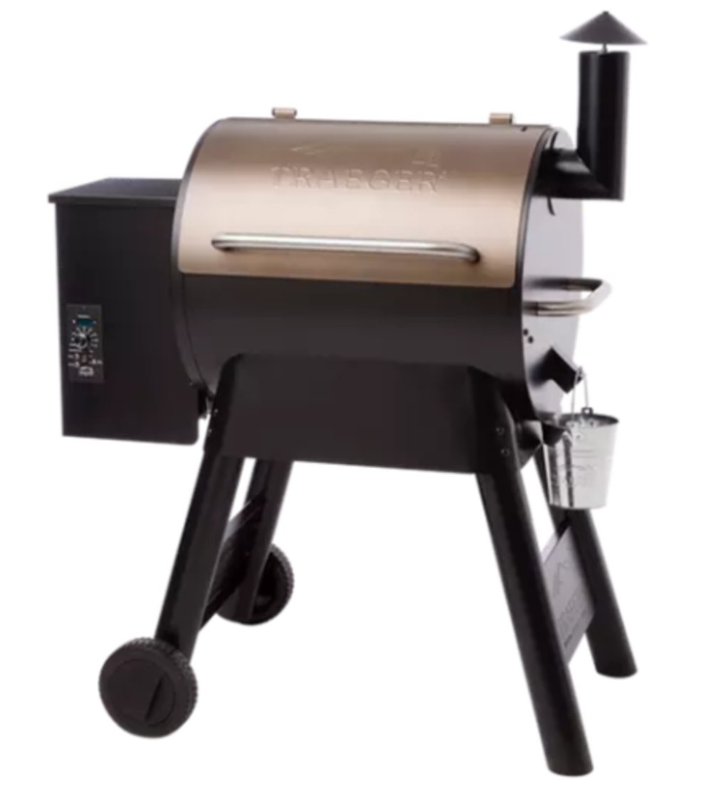 PRO 22 Bronze Wood Pellet Grill with Digital Controller ;