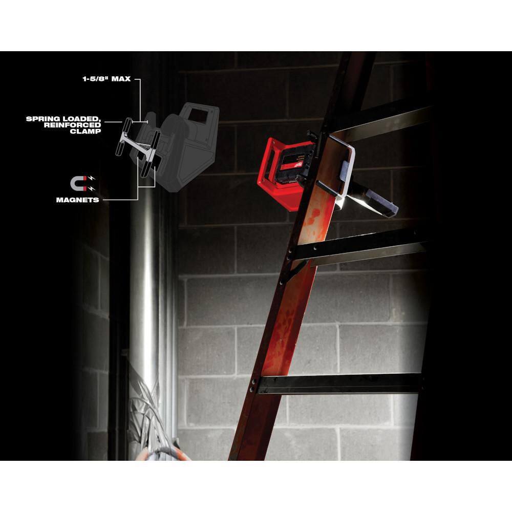 MW M18 18-Volt 1500 Lumens Lithium-Ion Cordless Rover LED Mounting Flood Light (Tool-Only) 2365-20