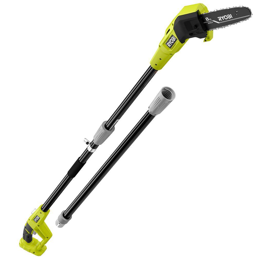 RYOBI ONE+ 18V 8 in. Cordless Oil-Free Pole Saw (Tool Only) P2501BTL