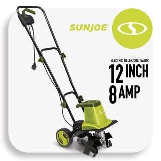 Sun Joe 12-In 8-Amp Electric Garden TillerCultivator TJ602E