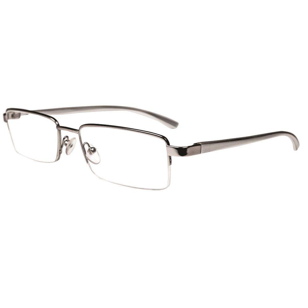 Magnifeye Reading Glasses Modern Silver 1.5 Magnification 86010-14