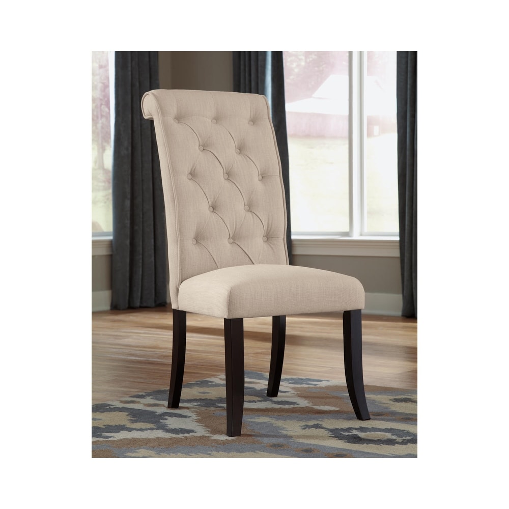 Signature Design By Ashley Tripton Tufted Dining Chair Set of 2