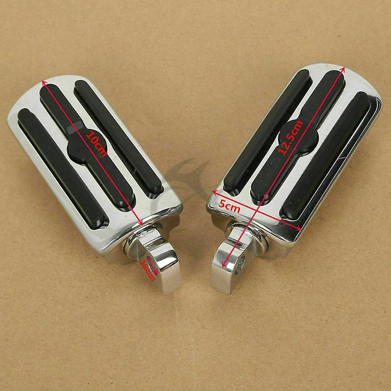 Born Pretty Motorcycle 10mm Passenger Foot Rest Footpeg Mounting Kit For Harley Softail 2000-2006