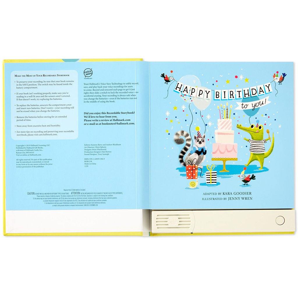 Hallmark  Happy Birthday to You! Recordable Storybook With Music