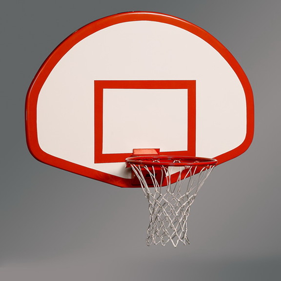 Draper Fan Shaped Basketball Backboard