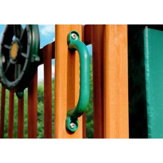 Swing-N-Slide Playsets Green Safety Handles (2-Pack) WS 4410