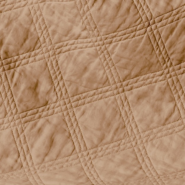 Washed Linen Sandstone Quilted Throw Levtex Home