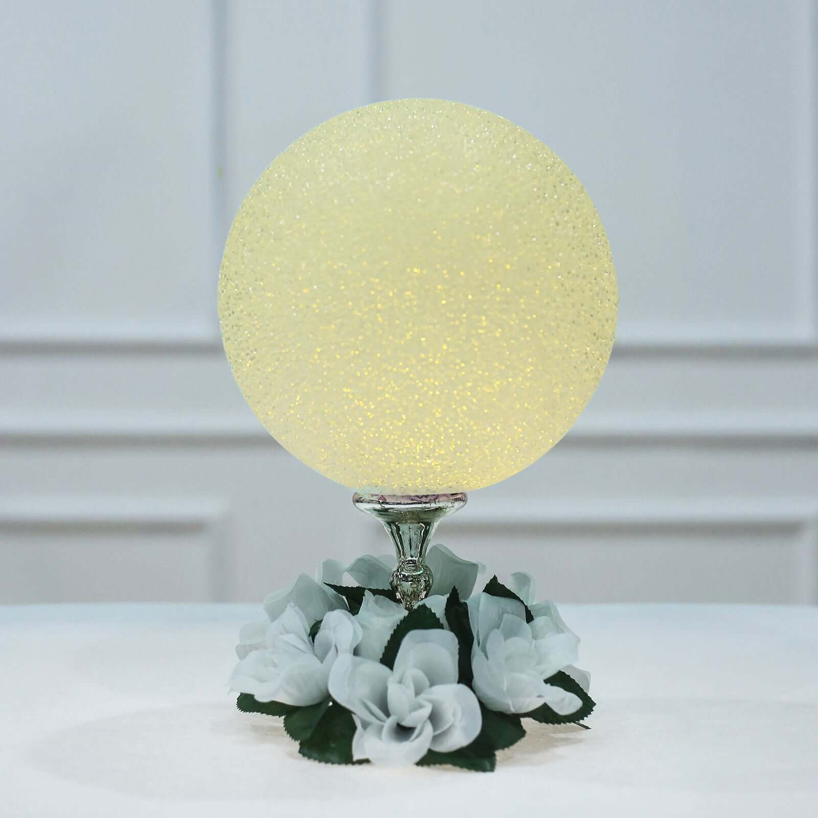 Color Changing LED Ball Light Centerpiece, Battery Operated Light Globe 10