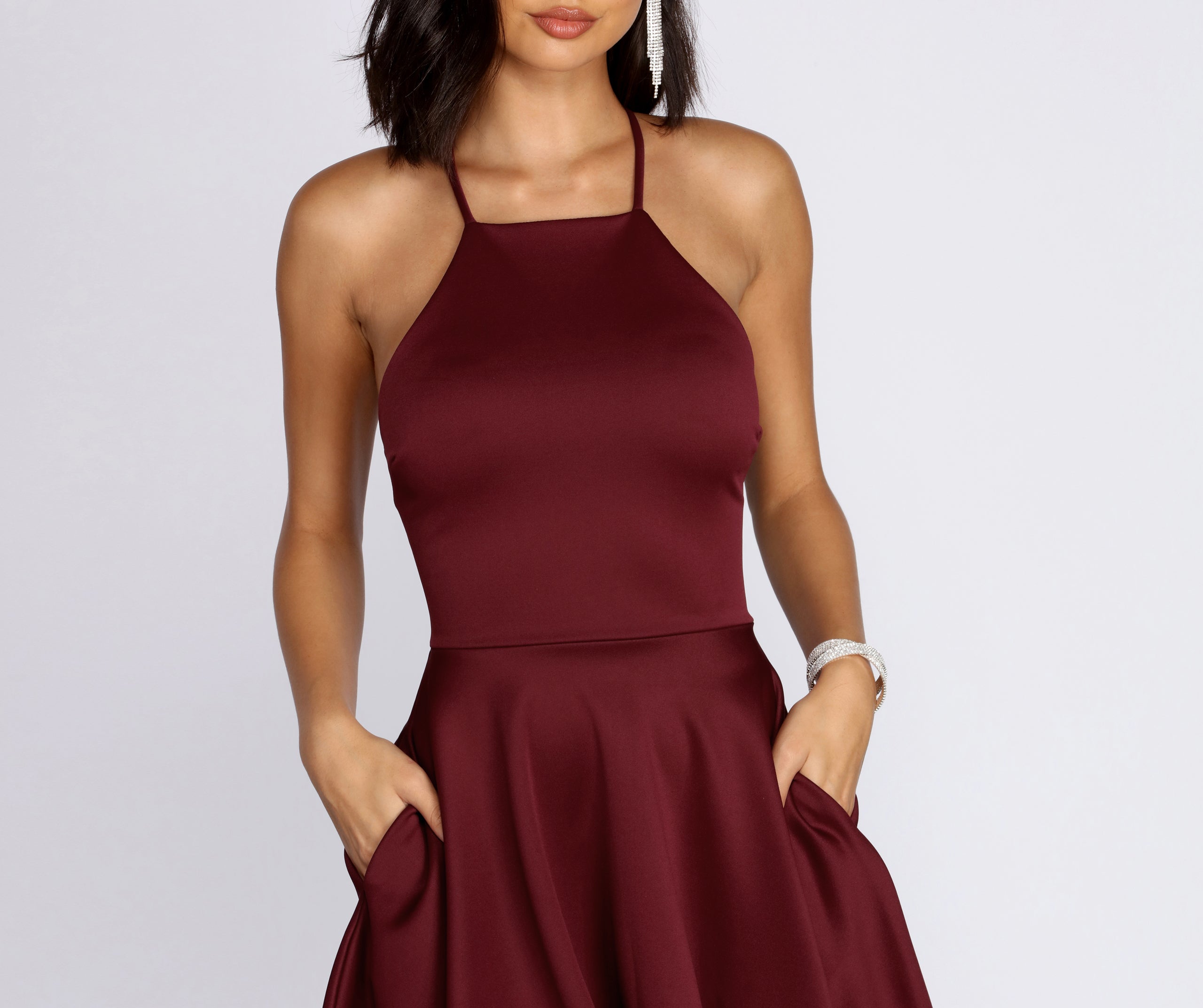 Gorgeously Glam Skater Dress