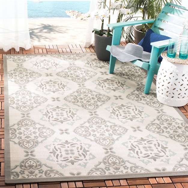 Courtyard Cy7978 Power Loomed Indoor outdoor Area Rug Safavieh